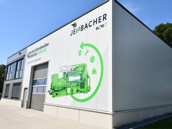 Jenbacher Service Center West in Ibbenbüren