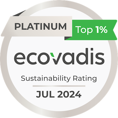 EvoVadis Platinum Badge